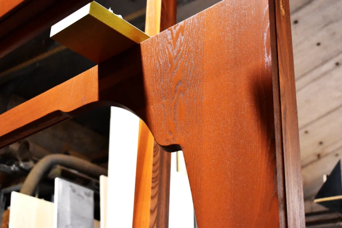 Élément de boiserie ancienne restauré sur mesure